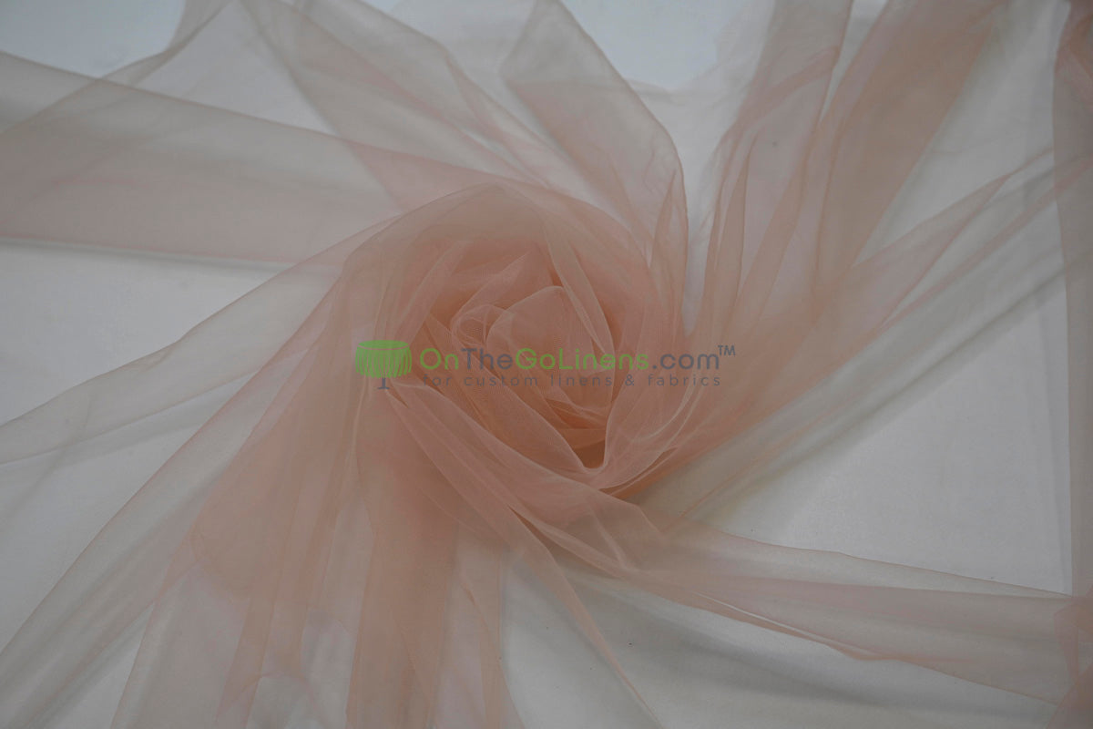 Micro Mesh Tulle Fabric | 60" Wide Mechanical Stretch Micro Mesh Tulle Fabric | 100% Polyester |