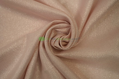 Metallic Vintage Linen Fabric by the Yard | Metallic Burlap Fabric | 60" Wide | 100% Polyester |