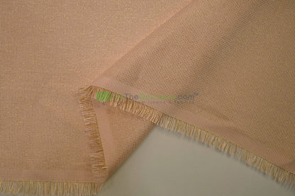 Metallic Vintage Linen Fabric by the Yard | Metallic Burlap Fabric | 60" Wide | 100% Polyester |