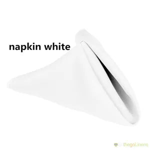 White Polyester Table Napkins