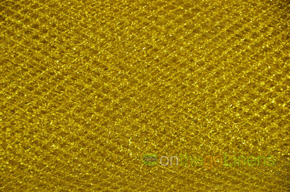 Metallic Fish Net Fabric by the Yard | 58" Wide |