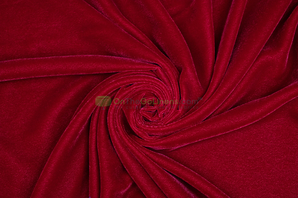 Luxury Micro Velvet Fabric | Crown Velvet by the Yard | 45" Wide | Assorted Colors