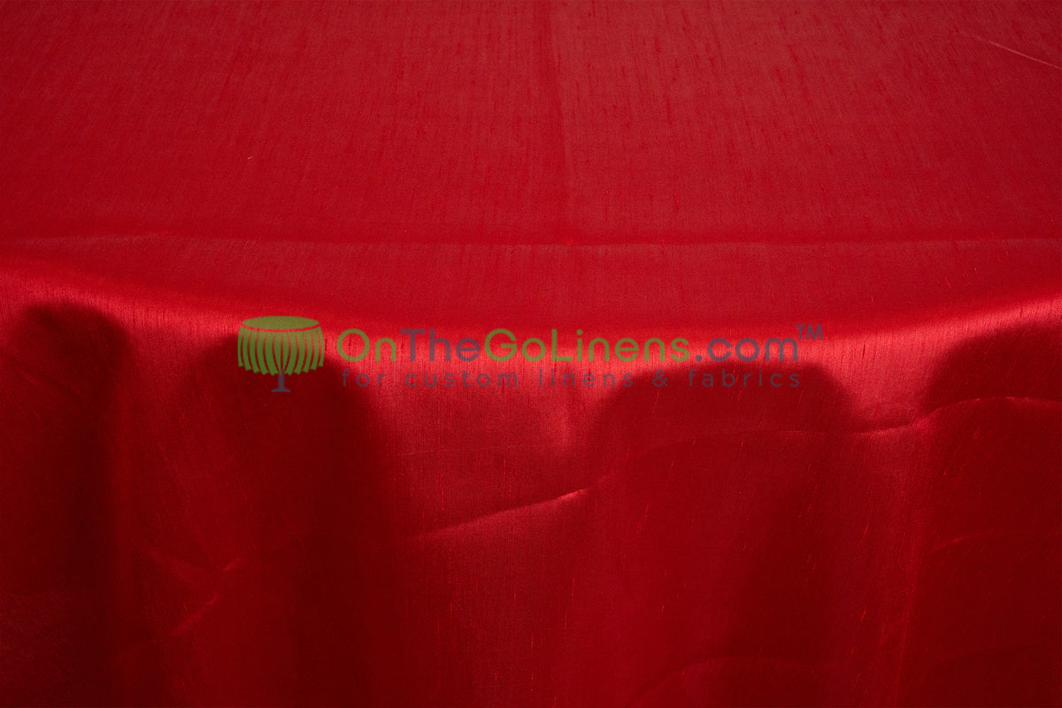 IFR Polyester Dupioni Fabric 120" Wide Extra Wide Silk Look 100% Polyester