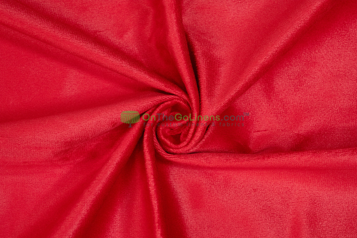 Double Wide Flame Retardant Event Drapery Velvet Fabric in Multiple Colors