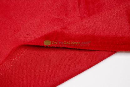 Double Wide Flame Retardant Event Drapery Velvet Fabric in Multiple Colors