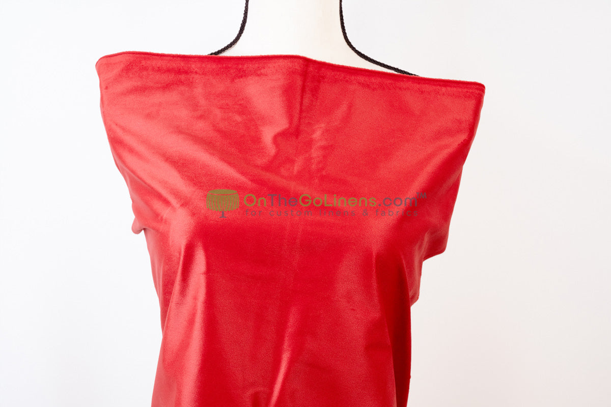 Double Wide Flame Retardant Event Drapery Velvet Fabric in Multiple Colors