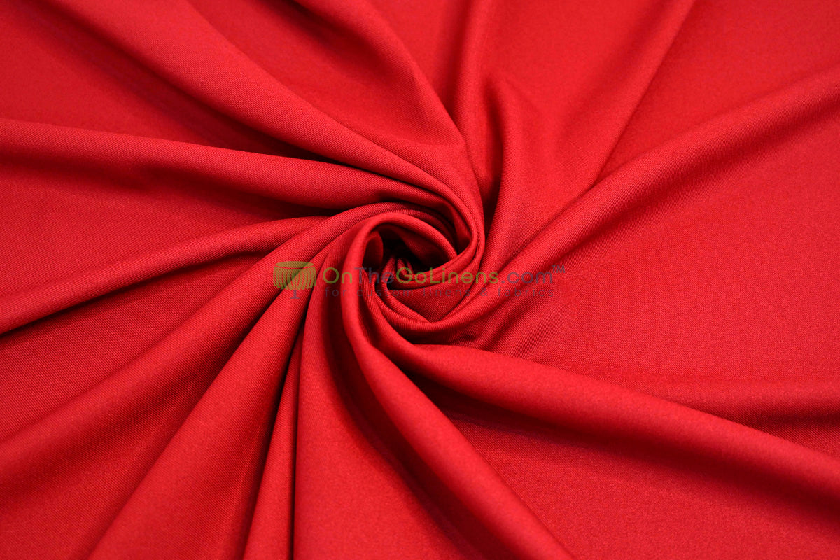 Polyester Twill Fabric by the Yard | Poly Gabardine Fabric | 58" Wide | Multiple Colors |