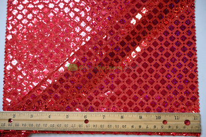 Holographic Sequin Fabric | 45” Wide | Lightweight & Flowing for Costumes, Gowns & Décor