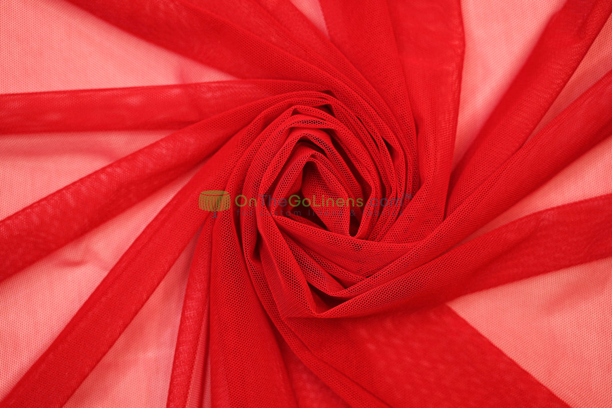 Power Mesh Spandex Fabric by the Yard | 60" Wide | Multiple Colors | 80/20 Nylon Spandex Blend |