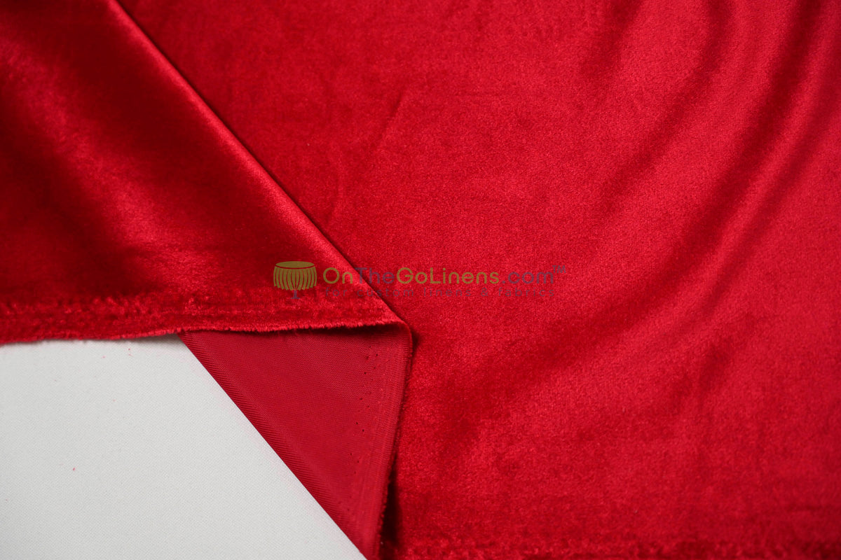 BT Royal™ --------------------------------------- Plush Velvet Fabric by the Yard | Soft Non Stretch Velvet Fabric | 60" Wide | Multiple Colors
