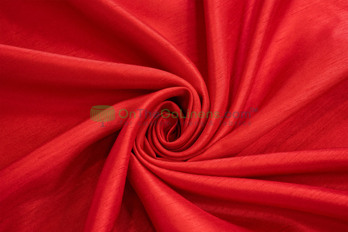 Shantung Satin Table Runners | Reversible Silk Satin Table Runners | 100% Polyester | Multiple Colors |
