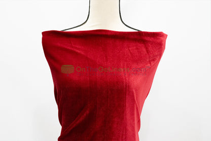 Stretch Velvet Tablecloths | Soft and Smooth Spandex Velvet Table Linens | Multiple Colors |