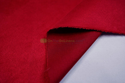Micro Suede Fabric by the Yard and Wholesale Bolt | Faux Suede Fabric | Multiple Colors | 60" Wide |