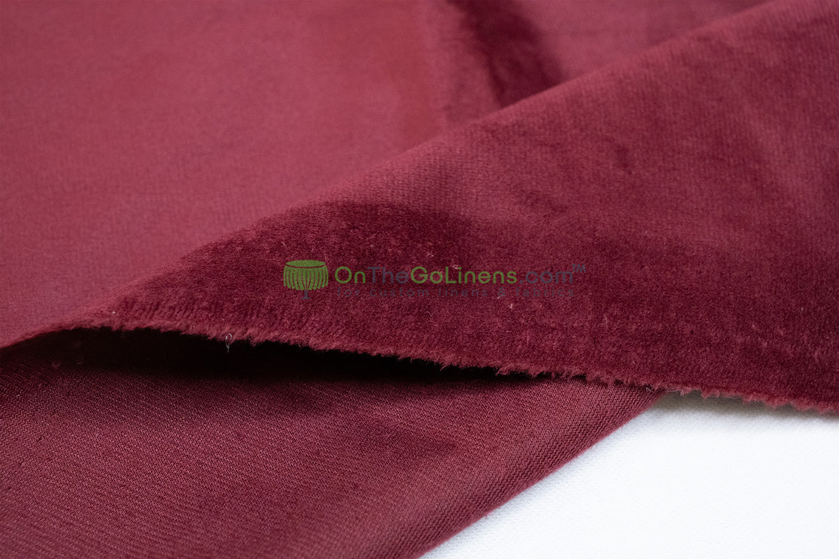 Double Wide Flame Retardant Event Drapery Velvet Fabric in Multiple Colors