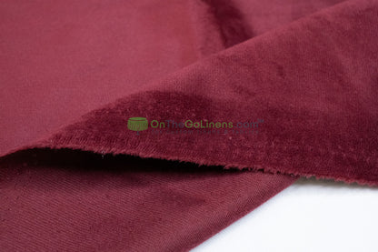 Double Wide Flame Retardant Event Drapery Velvet Fabric in Multiple Colors