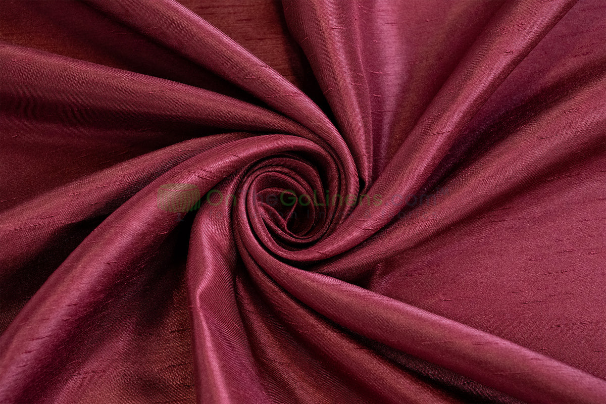 Shantung Satin Table Runners | Reversible Silk Satin Table Runners | 100% Polyester | Multiple Colors |