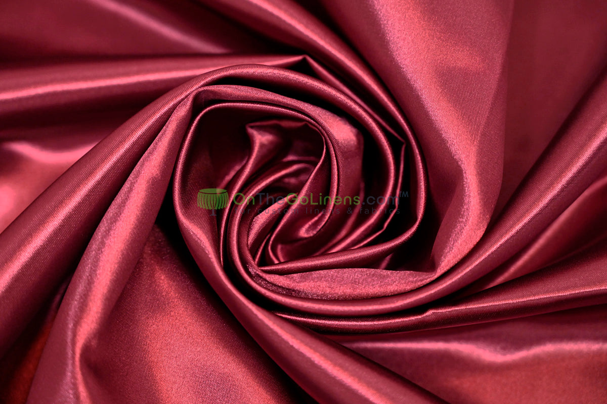 Bridal Satin Fabric by the Yard & Wholesale Bolt | 60" Wide | 100% Polyester |