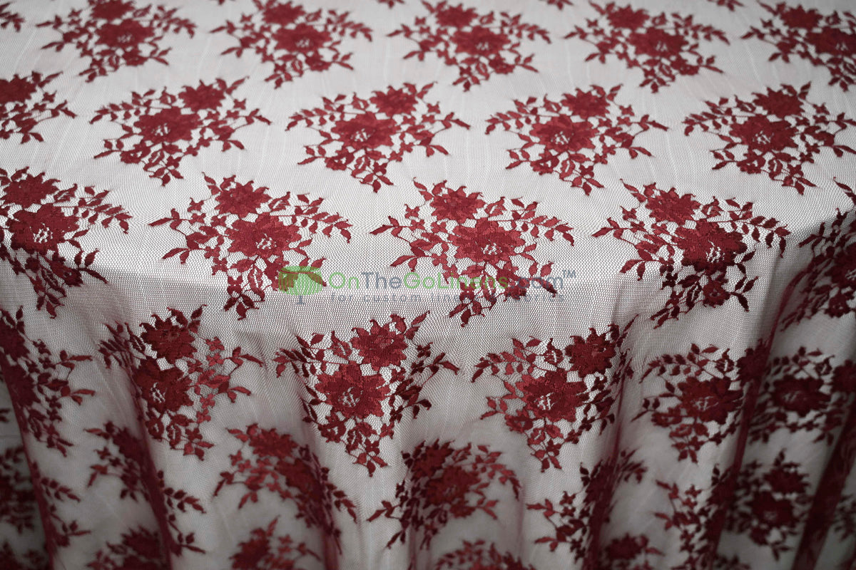 Chantilly Lace Fabric | Elegant Floral Lace | Lightweight & Sheer | Ideal for Bridal & Evening Wear