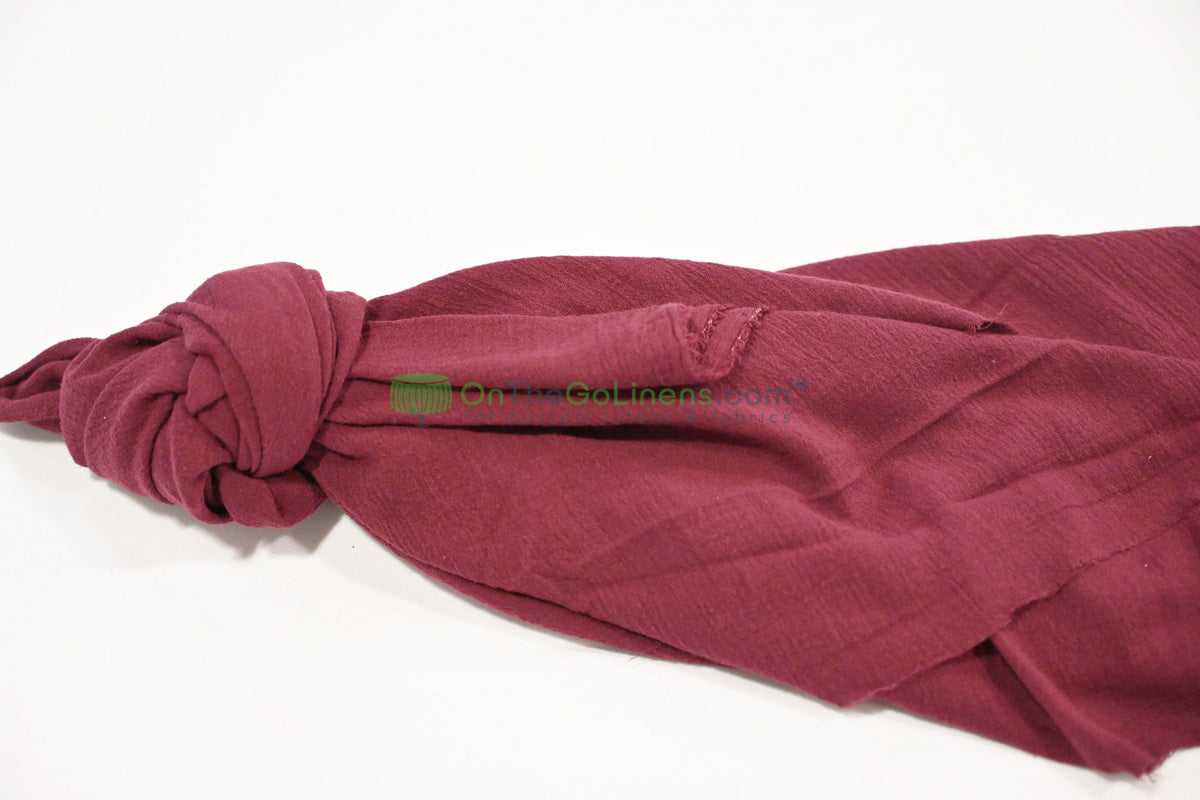 100% Cotton Gauze Fabric by the Yard & Wholesale Bolt | 100% Cotton Muslin Fabric | 48" Wide |