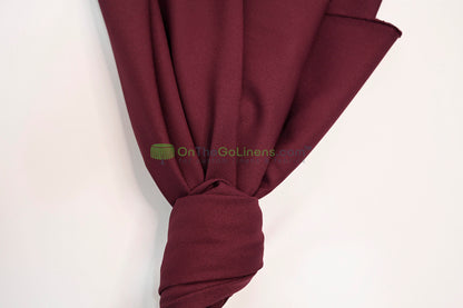 Polyester Twill Fabric by the Yard | Poly Gabardine Fabric | 58" Wide | Multiple Colors |