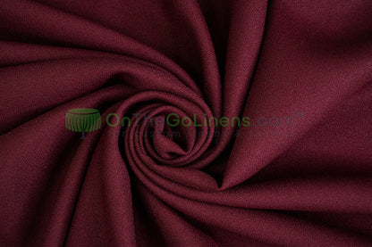 Polyester Crepe Fabric by the Yard 60" Wide 100% Polyester