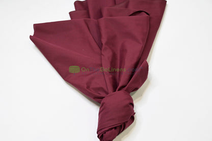 Woven Poly Cotton Broadcloth Fabric by the Yard | Polycotton Fabric | Multiple Colors | 60" Wide | 80/20 Blend |