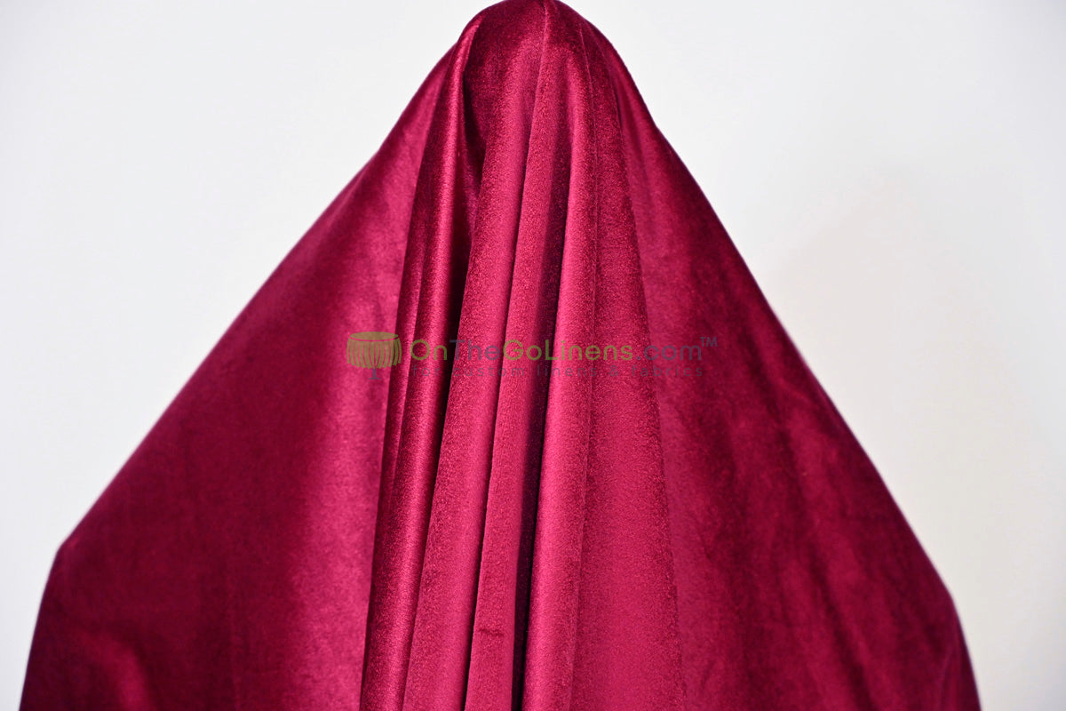 BT Royal™ --------------------------------------- Plush Velvet Fabric by the Yard | Soft Non Stretch Velvet Fabric | 60" Wide | Multiple Colors