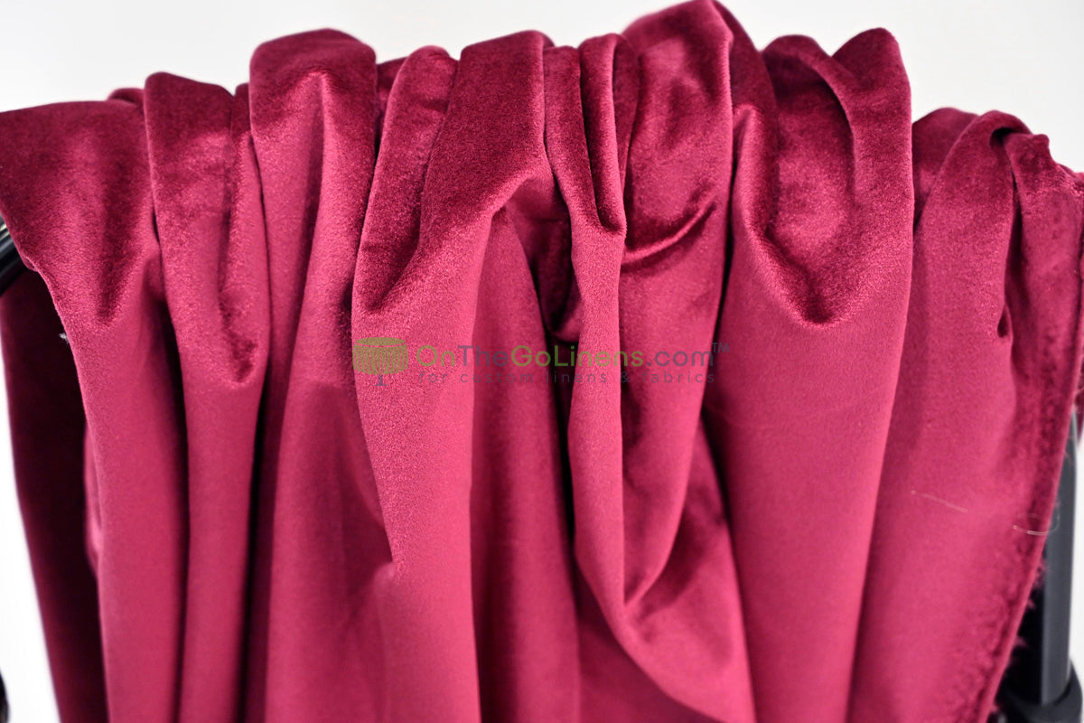 BT Royal™ --------------------------------------- Plush Velvet Fabric by the Yard | Soft Non Stretch Velvet Fabric | 60" Wide | Multiple Colors