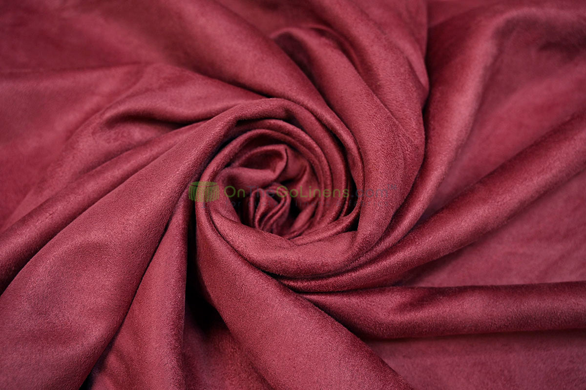 Micro Suede Fabric by the Yard and Wholesale Bolt | Faux Suede Fabric | Multiple Colors | 60" Wide |