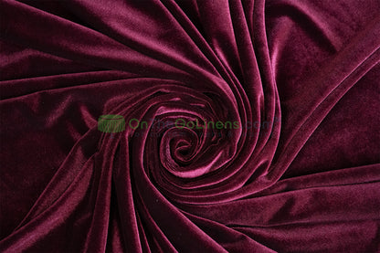 Stretch Velvet Tablecloths | Soft and Smooth Spandex Velvet Table Linens | Multiple Colors |