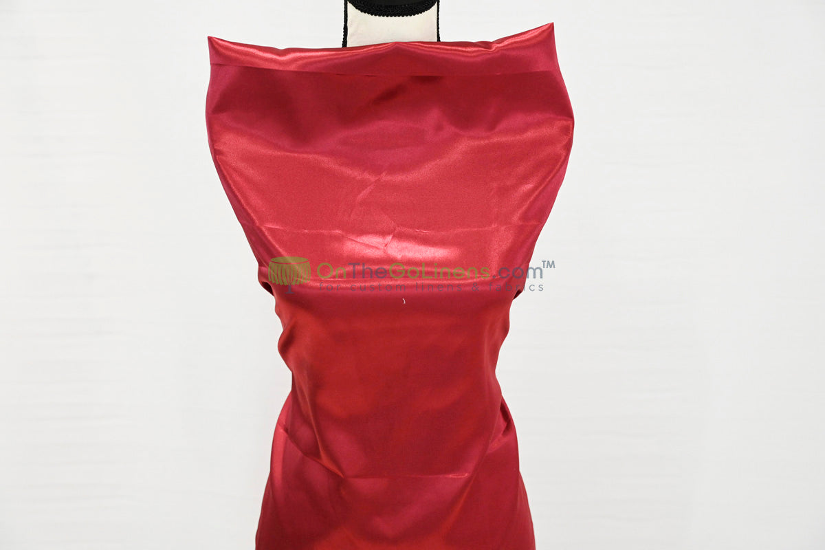 Charmeuse Satin Table Linens, Table Overlays, Table Drapes and Banquets | Multiple IFR Satin Colors |