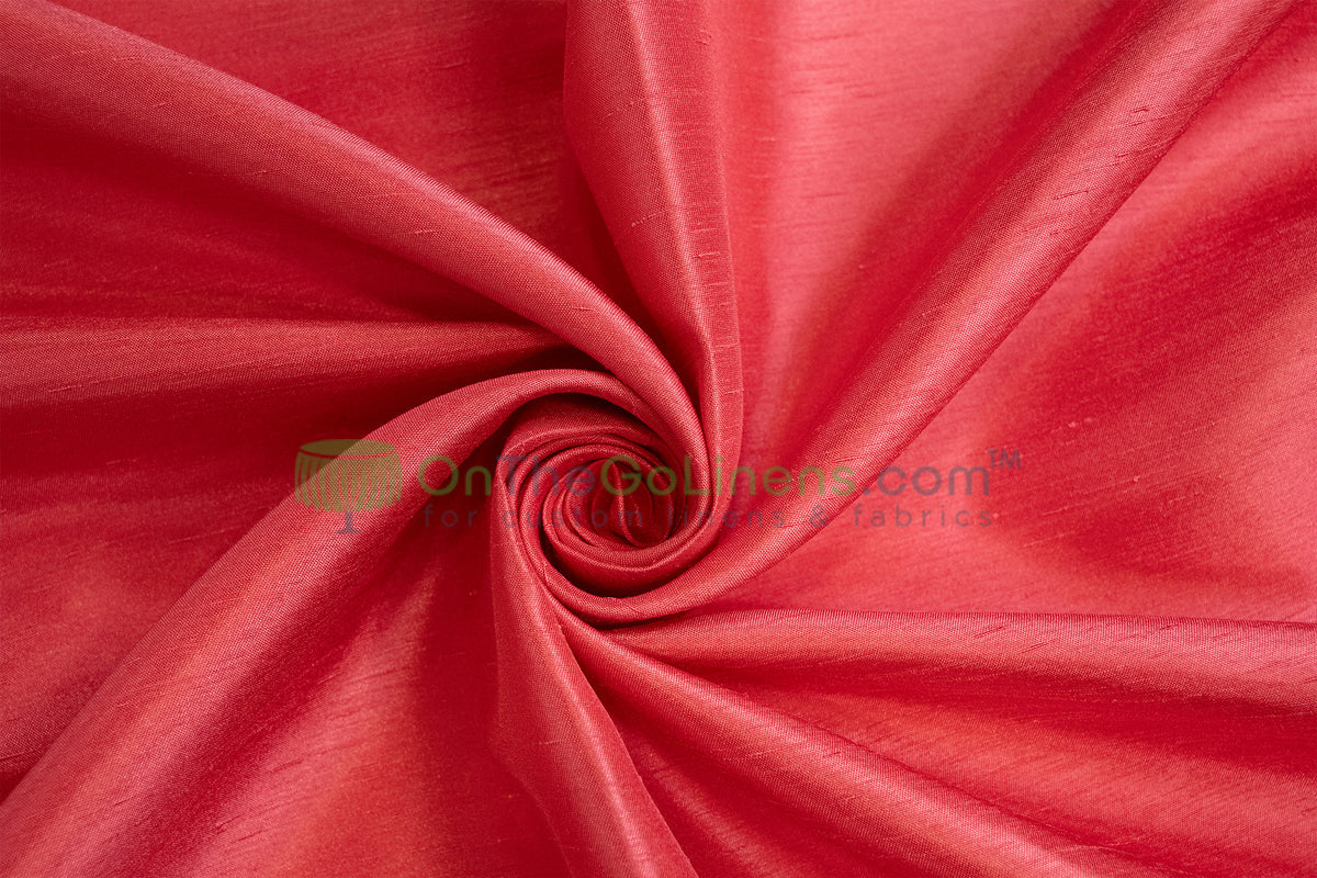 Shantung Satin Table Runners | Reversible Silk Satin Table Runners | 100% Polyester | Multiple Colors |