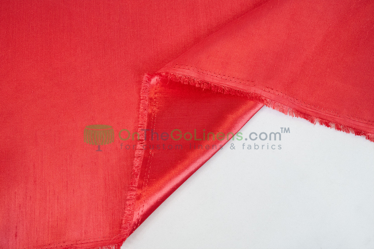 Shantung Satin Table Runners | Reversible Silk Satin Table Runners | 100% Polyester | Multiple Colors |