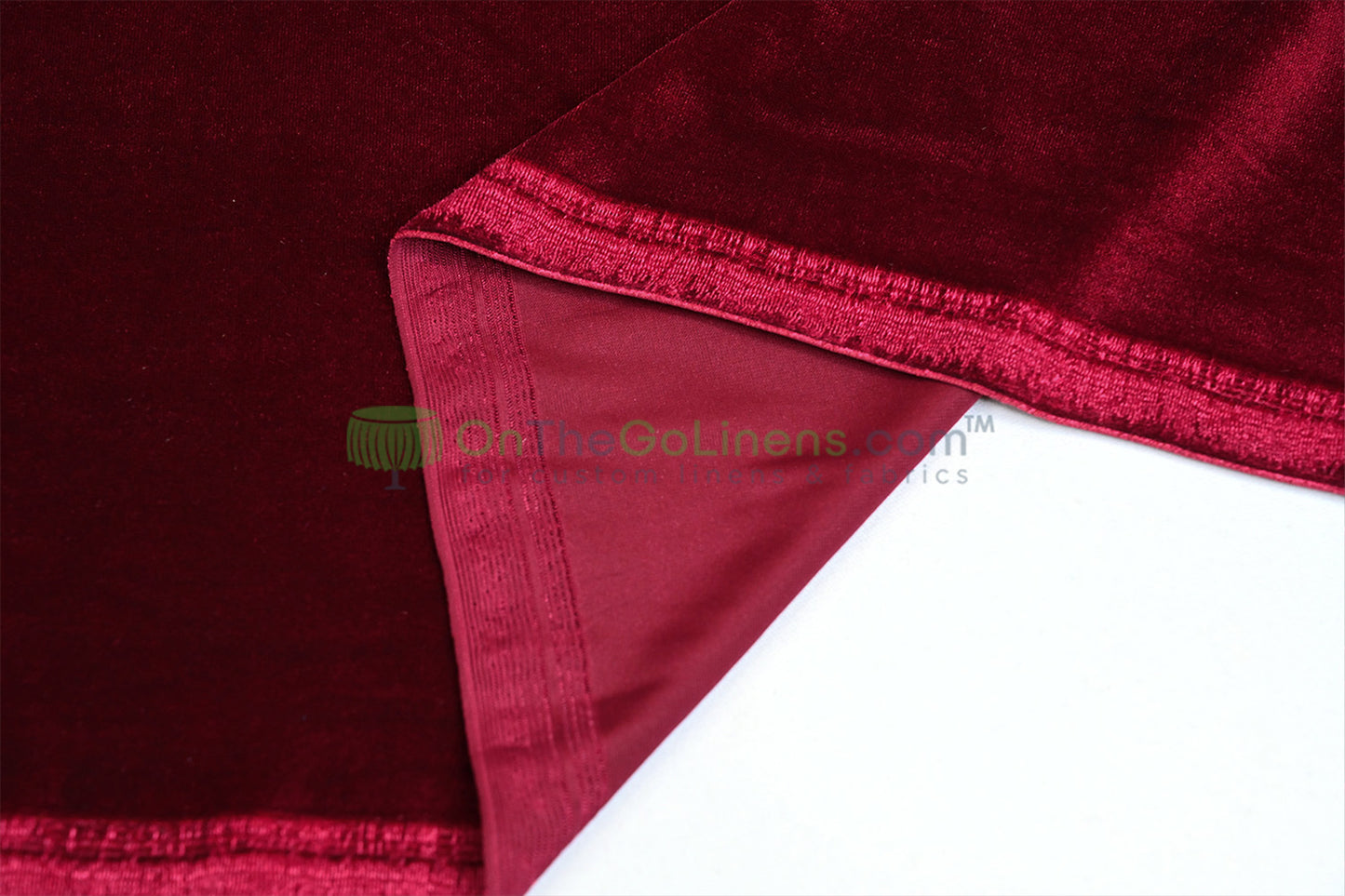 Stretch Velvet Tablecloths | Soft and Smooth Spandex Velvet Table Linens | Multiple Colors |