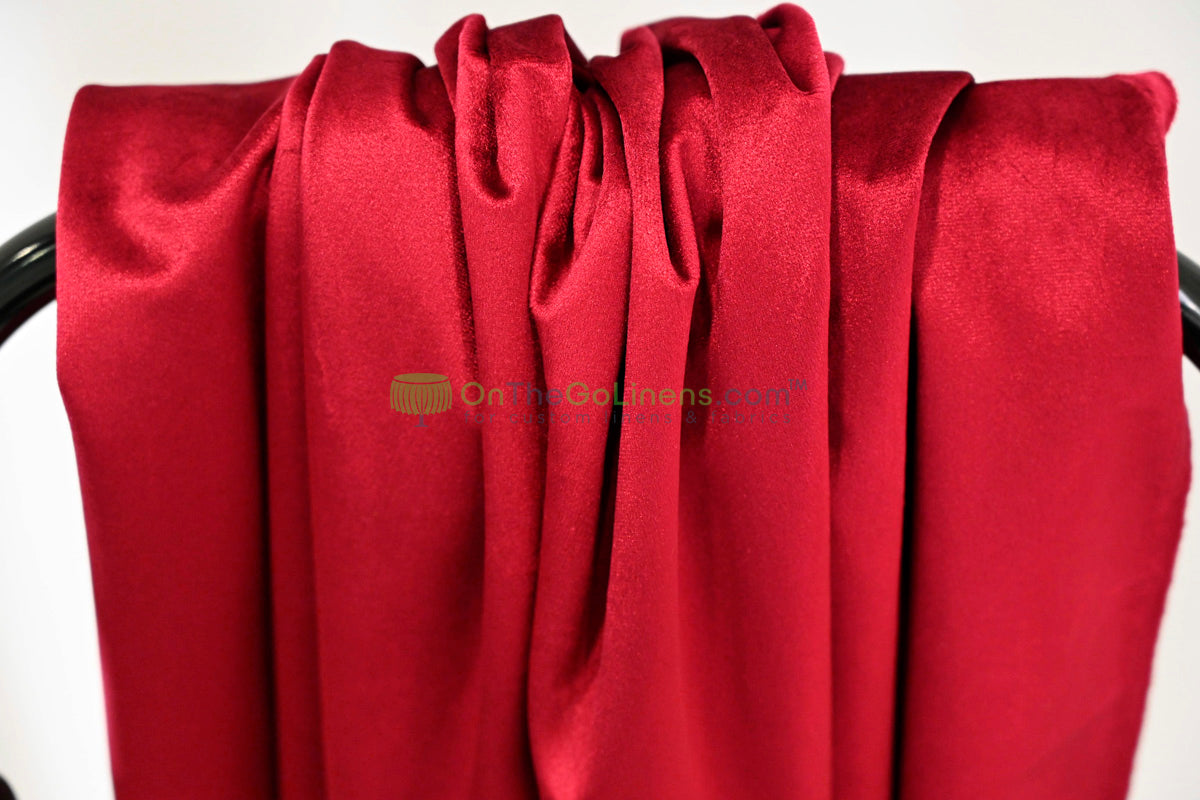 BT Royal™ --------------------------------------- Plush Velvet Fabric by the Yard | Soft Non Stretch Velvet Fabric | 60" Wide | Multiple Colors