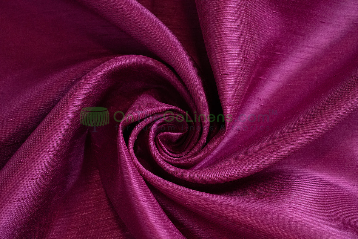 Shantung Satin Table Runners | Reversible Silk Satin Table Runners | 100% Polyester | Multiple Colors |