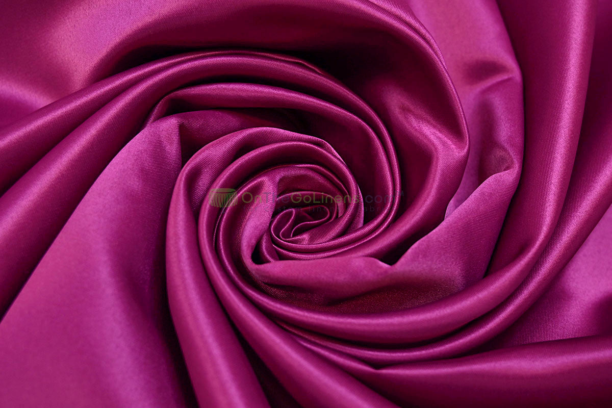 Lamour Satin Table Runners | 100% Polyester Semi Dull Heavy Satin Table Runners