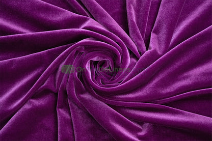 Stretch Velvet Tablecloths | Soft and Smooth Spandex Velvet Table Linens | Multiple Colors |