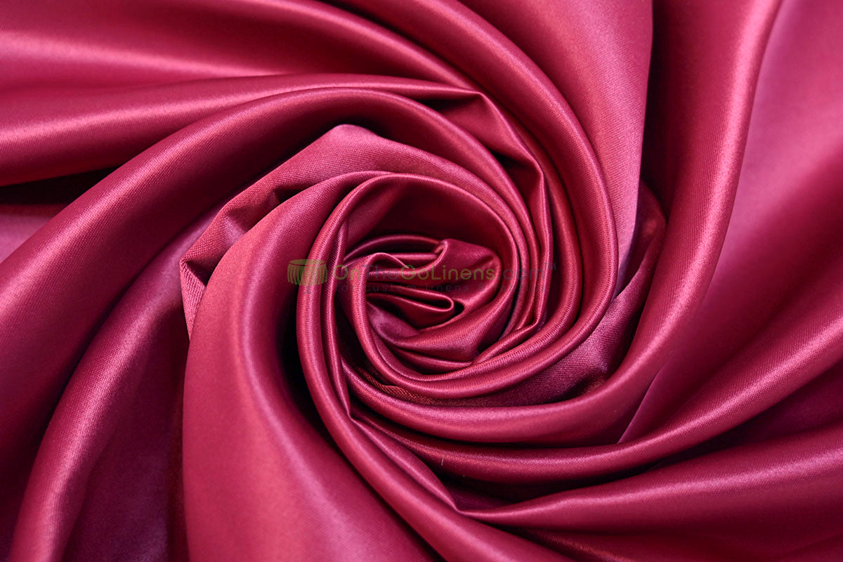 Lamour Satin Table Runners | 100% Polyester Semi Dull Heavy Satin Table Runners