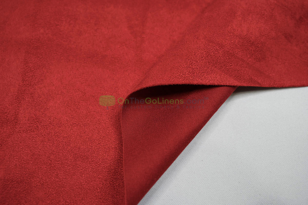 Micro Suede Fabric by the Yard and Wholesale Bolt | Faux Suede Fabric | Multiple Colors | 60" Wide |