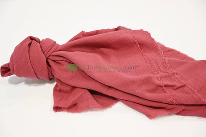 100% Cotton Gauze Fabric by the Yard & Wholesale Bolt | 100% Cotton Muslin Fabric | 48" Wide |