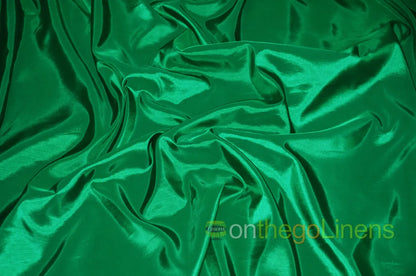 Flag Green Solid Taffeta
