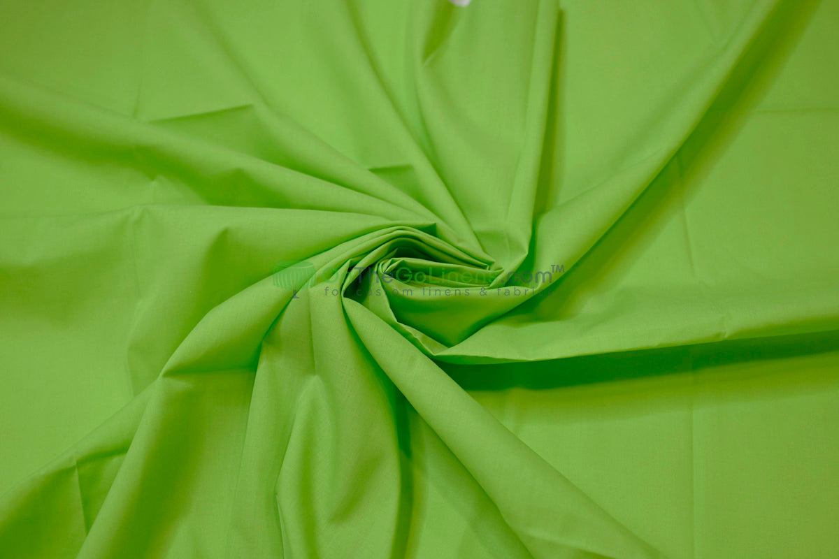 Woven Poly Cotton Broadcloth Fabric by the Yard | Polycotton Fabric | Multiple Colors | 60" Wide | 80/20 Blend |