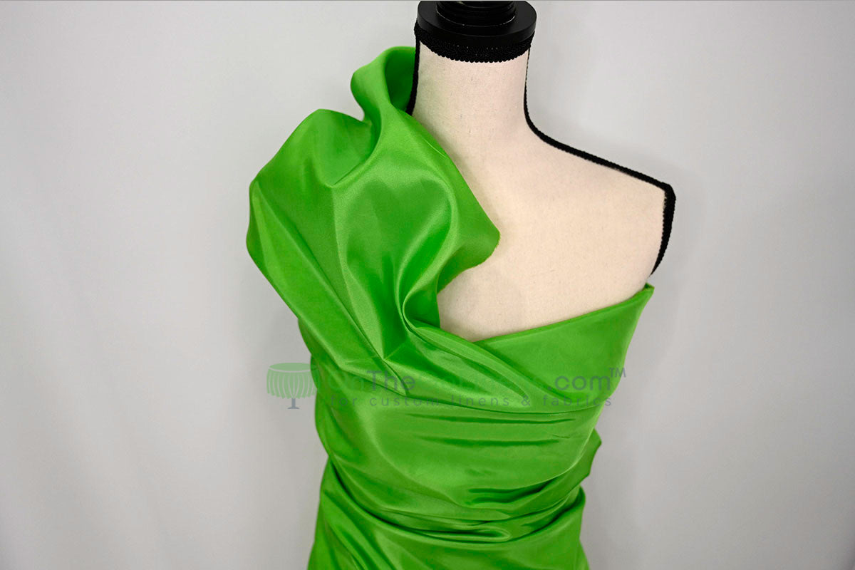 Taffeta Fabric by the Yard | Non Stretch Taffeta | 60" Wide | 75 Colors Available | Wholesale Bolt Available |