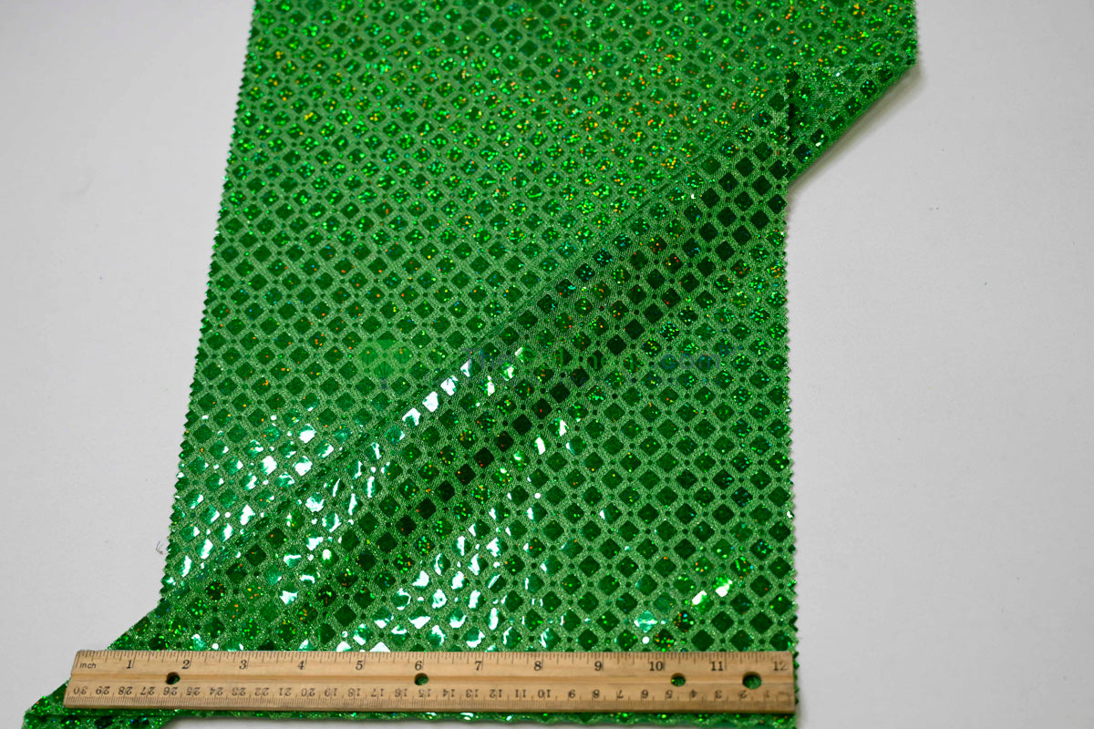 Holographic Sequin Fabric | 45” Wide | Lightweight & Flowing for Costumes, Gowns & Décor