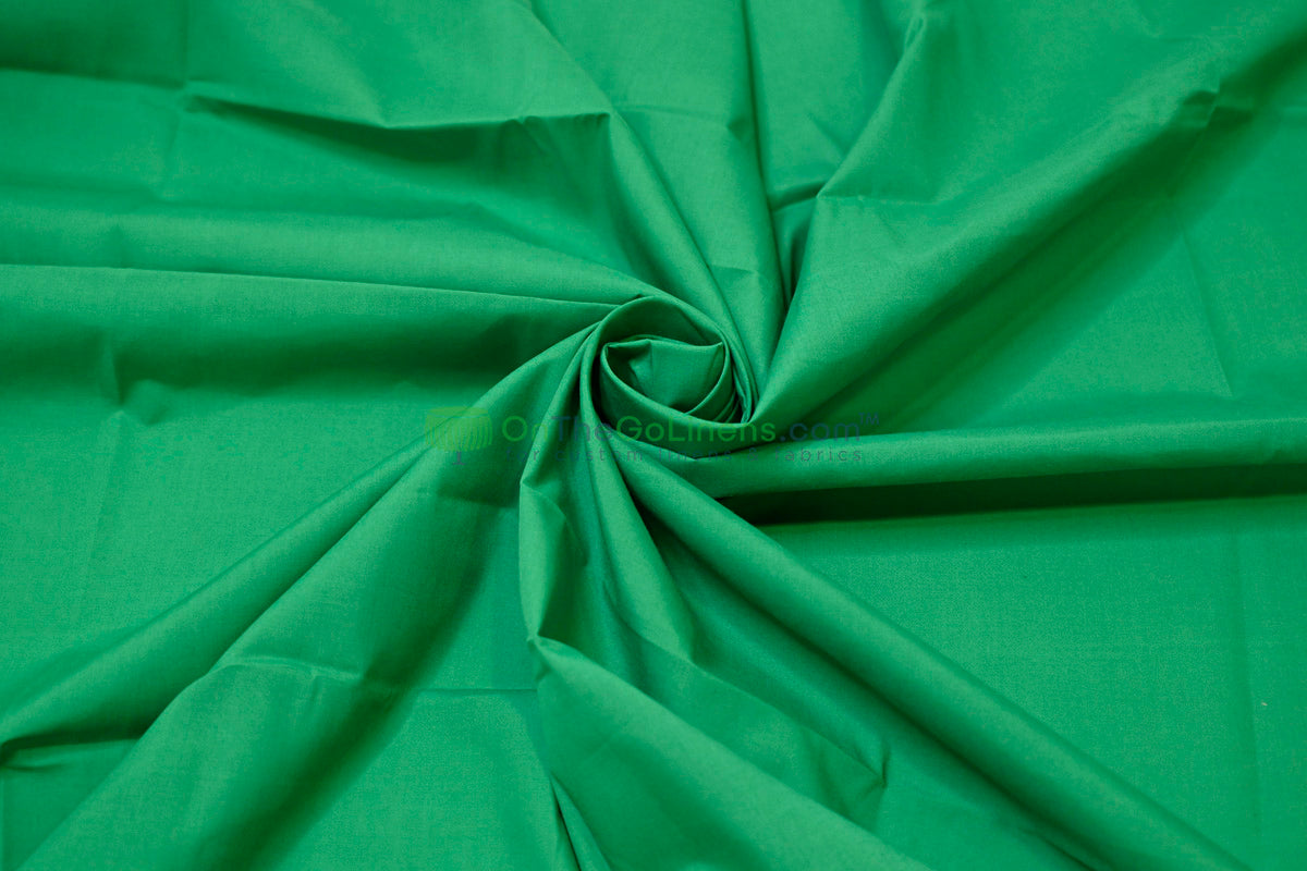 Woven Poly Cotton Broadcloth Fabric by the Yard | Polycotton Fabric | Multiple Colors | 60" Wide | 80/20 Blend |