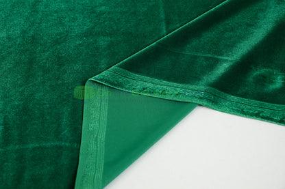 Stretch Velvet Tablecloths | Soft and Smooth Spandex Velvet Table Linens | Multiple Colors |