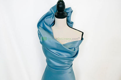 Lamour Satin Fabric by the Yard & Bolt | 100% Polyester Semi Dull Heavy Satin Fabric | 60" Wide | Multiple Colors |
