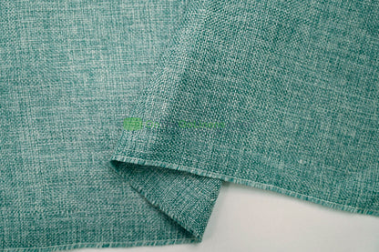 Vintage Linen Event Drapery Panels | Imitation Burlap Curtains | Washable 100% Polyester Burlap |