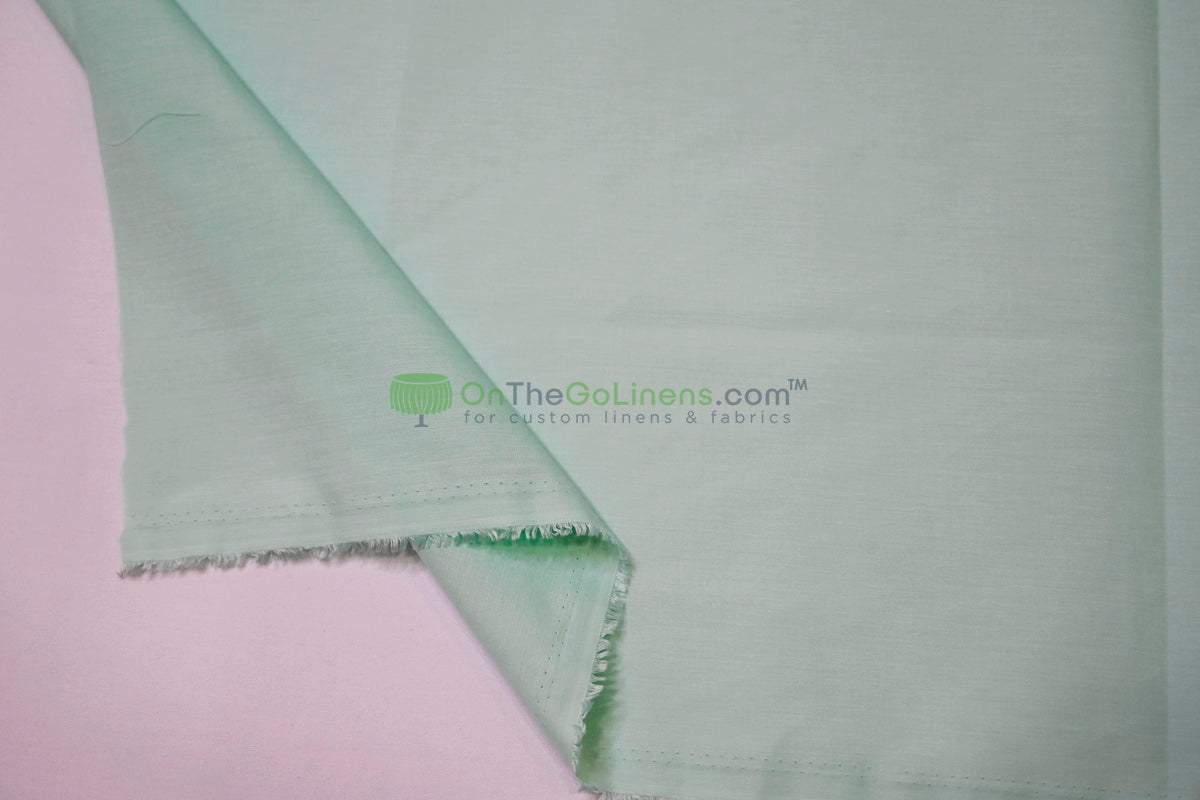 Woven Poly Cotton Broadcloth Fabric by the Yard | Polycotton Fabric | Multiple Colors | 60" Wide | 80/20 Blend |